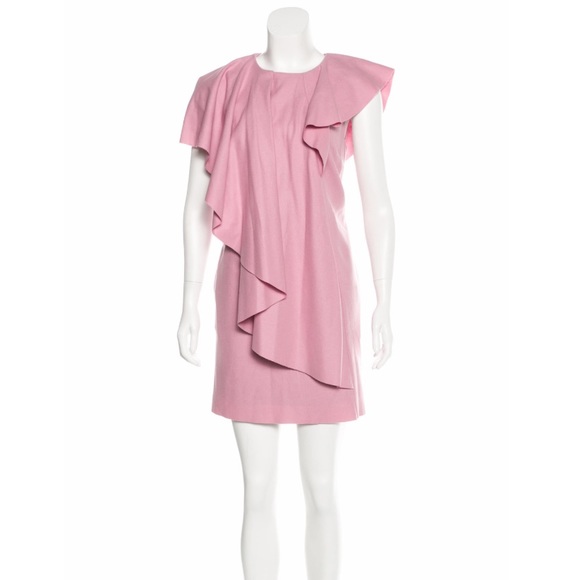 MSGM Dresses & Skirts - MSGM Asymmetrical Virgin Wool Dress